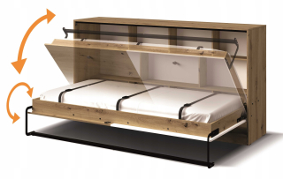 Detská pohovka, gauč - Nábytok Nero 16 Bedsmocytan Bed bez podložky. Mat