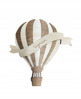 3D detká dekorácia - NEJU BALON BALON Meno