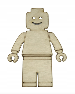 Detský obraz - preglejka preglejky preglejky Lego 30 cm