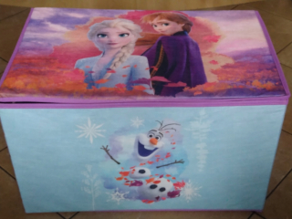 Úložný box pre deti - Kontajner hračiek na ľadovú pôdu 55x37x33