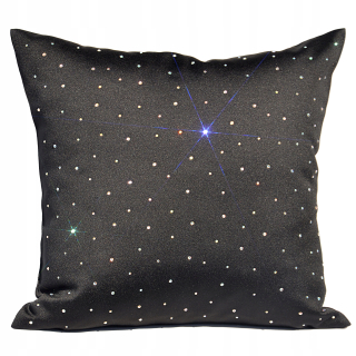 Obliečka na vankúš - Dekoratívne vankúš 40x40 Shafir Black Agmar