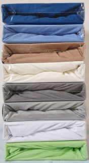 Plachta na posteľ - List 200x220 Terry Frota Froty s elastickým pásom