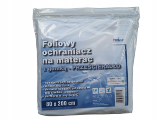 Chránič na matrac - Nepremokavý list s elastickou fóliou 80x200