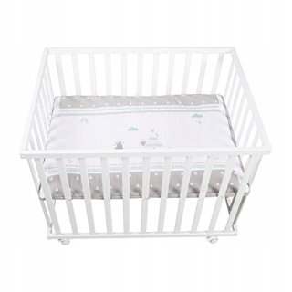 Ohrádka pre deti - Roba Wooden Playpen 75x100 cm v Niedźwiadki Z WKł