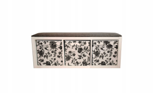 Knižnica, regál - Stolička Mega Pouf 105x125