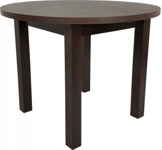 Stôl do obývačky - 100 cm okrúhly stôl pre obývaciu izbu a jedáleň