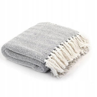 Prikrývka, prehozy na posteľ - Vidaxl Cotton Bedspread, 125x150 cm,