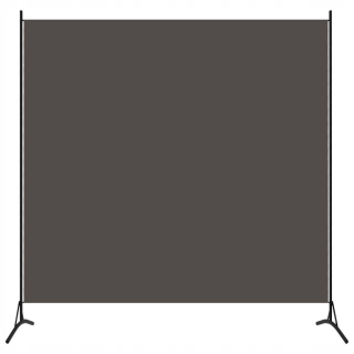 Stena, paraván do spálne - Vidaxl 1-Bar Screen, Anthracite, 175 x 180