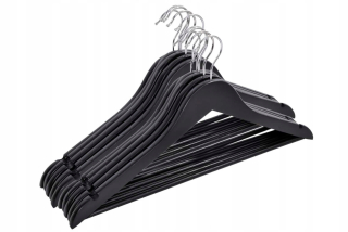 Vešiak do predsiene - Okrúhle nástenné zrkadlo podkrovie v čiernom ráme 50 cm