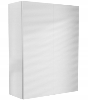 Skrinka do kúpeľne - Závesná kúpeľňa 60 x 80 cm biela podložka