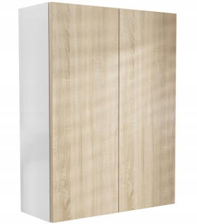 Skrinka do kúpeľne - Závesné kúpeľňové skrinky 60 x 80 cm dub Sonoma